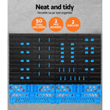 darrahopens Tools > Tools Storage Giantz Spanner Holder Wrench Bin Rack Tool Screwdriver Organizer Garage Workshop