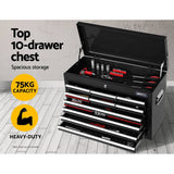 darrahopens Tools > Tools Storage Giantz Tool Box Chest Trolley 16 Drawers Cabinet Cart Garage Toolbox Black