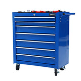 darrahopens Tools > Tools Storage Giantz Tool Chest and Trolley Box Cabinet 7 Drawers Cart Garage Storage Blue