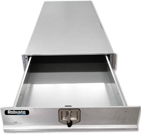Darrahopens Tools > Tools Storage Under Tray Tool Box Trundle Drawer 1500 mm UTE Drawer Dual Extra Cab Toolbox
