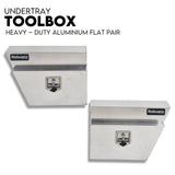 Darrahopens Tools > Tools Storage Under Tray Tool Box Underbody Pair Set 600mm Aluminium