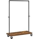 Darrahopens VASAGLE Clothes Rack Rustic Brown and Black HSR65BXV1