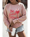 Darrahopens Women's Fashion > Activewear Azura Exchange Shining Graphic Print Sweatshirt - L