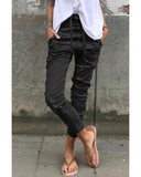 Darrahopens Women's Fashion > Bottoms Azura Exchange Drawstring Pocketed Pants - 8 US