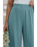 Darrahopens Women's Fashion > Bottoms Azura Exchange High Waist Ruffled Wide-Leg Pants - XL