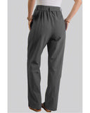Darrahopens Women's Fashion > Bottoms Azura Exchange Wide Leg Pants with Elastic Waist and Drawstring - L