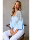 Darrahopens Women's Fashion > Tops & T-shirts Azura Exchange Du Jour Crochet Blouse - S