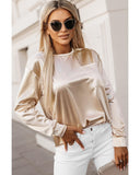 Darrahopens Women's Fashion > Tops & T-shirts Azura Exchange Glitter Long Sleeve Top - S