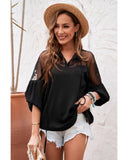 Darrahopens Women's Fashion > Tops & T-shirts Azura Exchange Lace Blouse - L