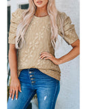 Darrahopens Women's Fashion > Tops & T-shirts Azura Exchange Lace Bubble Sleeve Top - XL