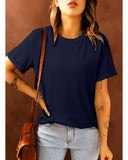 Darrahopens Women's Fashion > Tops & T-shirts Azura Exchange Modern Crew Neck Tee - L