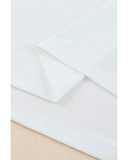 Darrahopens Women's Fashion > Tops & T-shirts Azura Exchange Patchwork V Neck T-Shirt with Stripe Detail - L