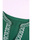 Darrahopens Women's Fashion > Tops & T-shirts Azura Exchange V Neckline Half Sleeve Blouse - L