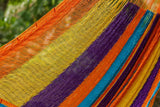 Mayan Legacy King Plus Size Nylon Mexican Hammock in Alegra Colour