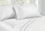 Ardor King Size 1000TC Cotton Rich Sheet Set (White Color)